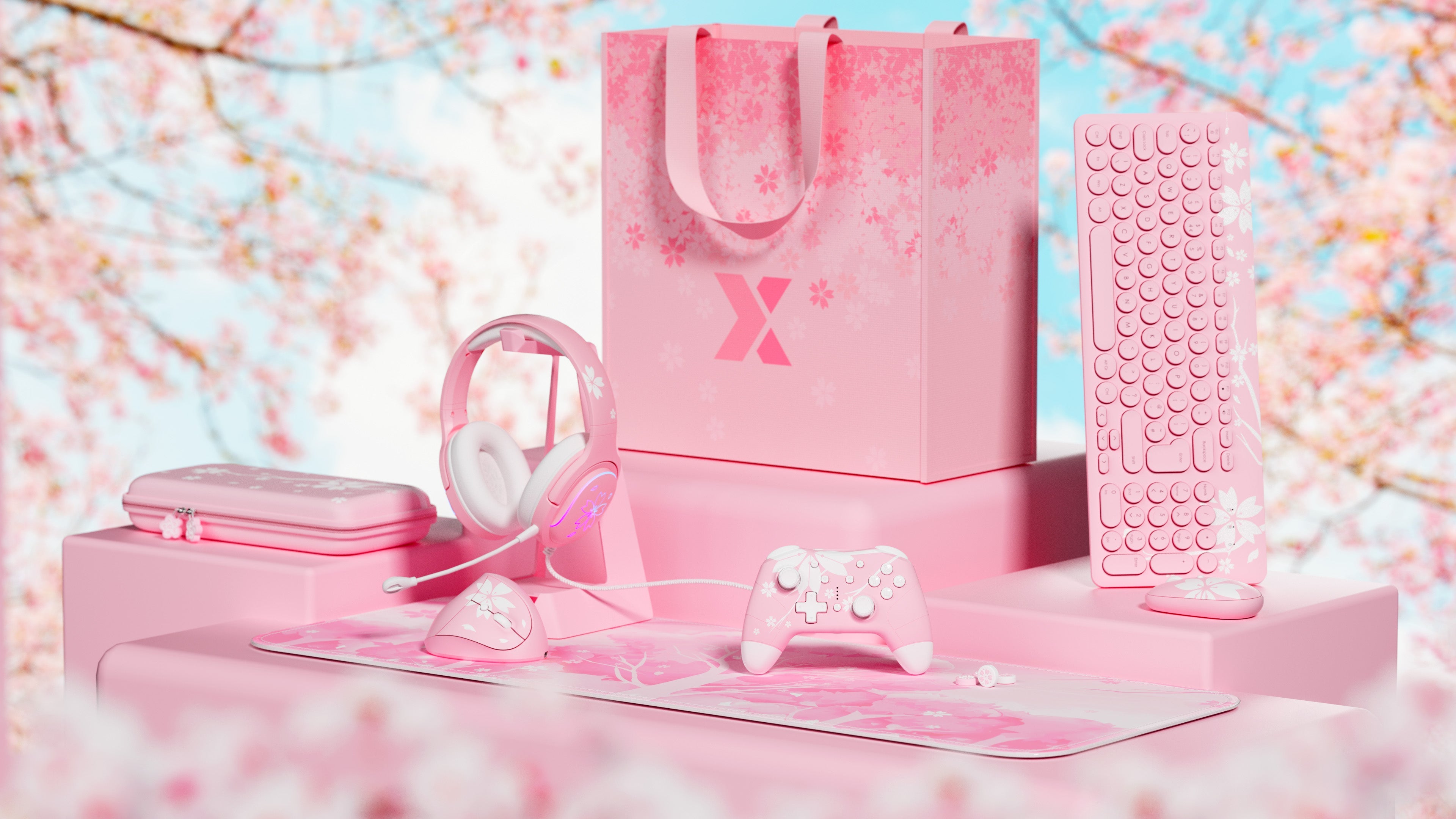Products Mytrix Ultimate Cherry Collection, Sakura Themed 7 in 1 Bundle Products Mytrix Ultimate Cherry Collection, Sakura Themed 7 in 1 Bundle